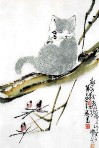 第三世多杰羌佛的限量复制画“莲塘鲤鱼”与“灵猫”创下复制品限量版拍卖之最高记录-图片2